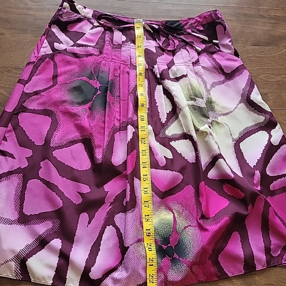 Calvin Klein Skirt set Size Small pleated Skirt A-line Fit & Flare Spring Purple - Picture 8 of 16